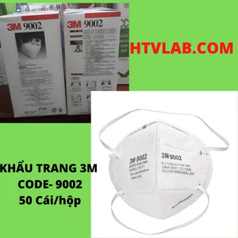 Khẩu trang lọc bụi bảo vệ hô hấp 3M 9002