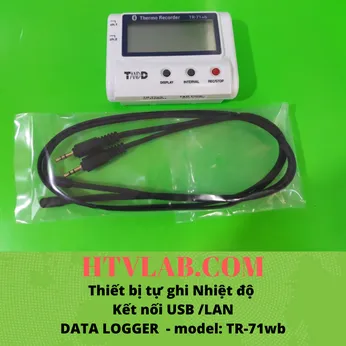 Nhiệt kế tự ghi  nhiệt độ TR-71wb được sử dụng kiểm tra nhiệt độ nhà xưởng và kho hàng lạnh