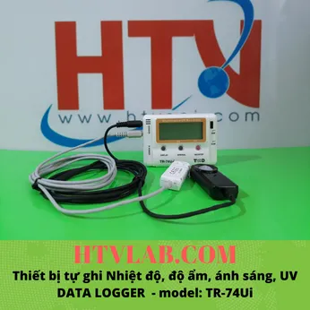 Thiết bị tự ghi ánh sáng, UV , nhiệt độ, độ ẩm TR-74Ui-s