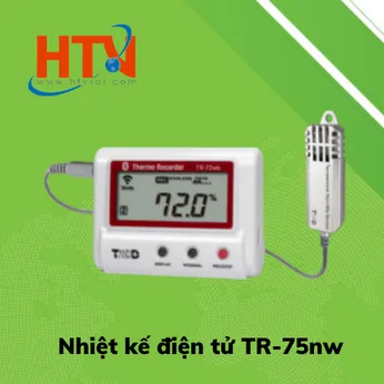 Nhiệt kế điện tử TR-75nw  kế hợp với nhiều loại đầu dò