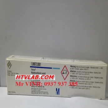 ỐNG CHUẨN HYDROCHLORIC ACID 0.1N, HCL 0.1N, 1099730001