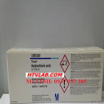 ỐNG CHUẨN HYDROCHLORIC ACID 1N, HCL 1N, 1099700001