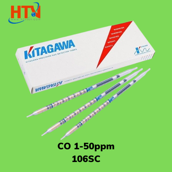Ống test Khí CO 1-50ppm, 106SC KITAGAWA - NHẬT BẢN