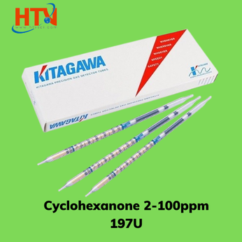 Ống test Khí Cyclohexanone 2-100ppm, 197U KITAGAWA