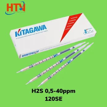 Ống test nhanh Khí H2S 0,5-40ppm 120SE KITAGAWA - NHẬT BẢN