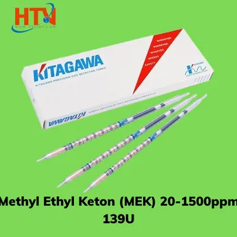 Ống test Khí Methyl Ethyl Keton (MEK) 20-1500ppm, 139U KITAGAWA