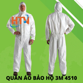 Quần áo chống hóa chất 3M 4510