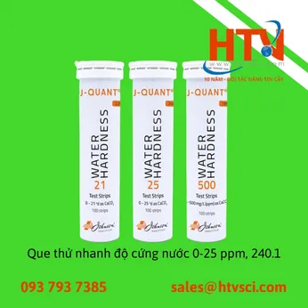 Que thử nhanh độ cứng nước 0-25 ppm - 240.1 