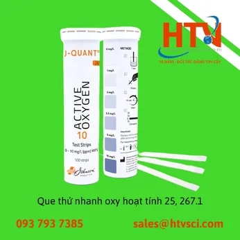 Que thử nhanh oxy hoạt tính 267.1