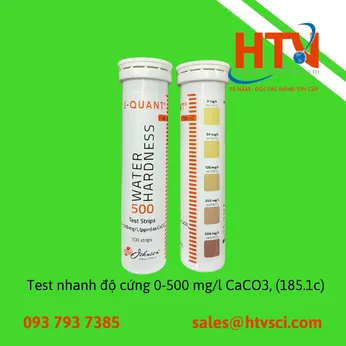 Test nhanh độ cứng 0-500 mg/l CaCO3 (185.1c)