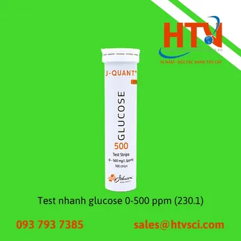 Test nhanh glucose  0-500 ppm  (230.1)