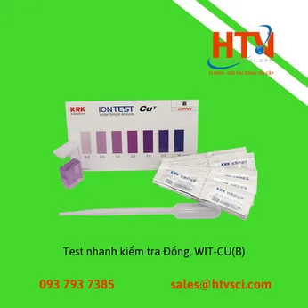 Test nhanh kiểm tra Đồng, WIT-Cu(B)
