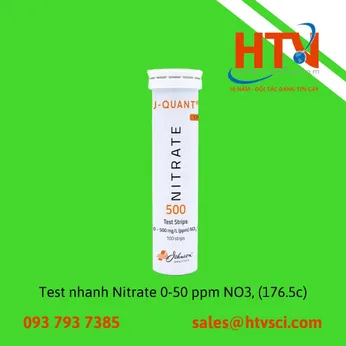 Test nhanh Nitrat 0-50 ppm NO3-  (176.5c)