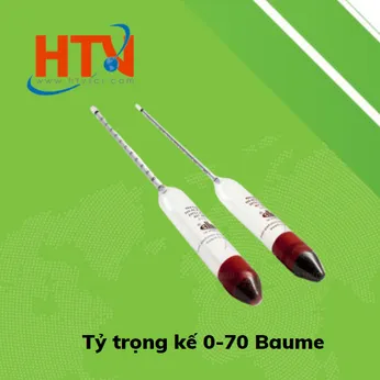 Tỷ trọng kế 0-70 Baume (075912)