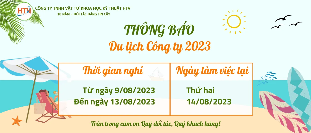 Nghỉ du lịch hè 2023