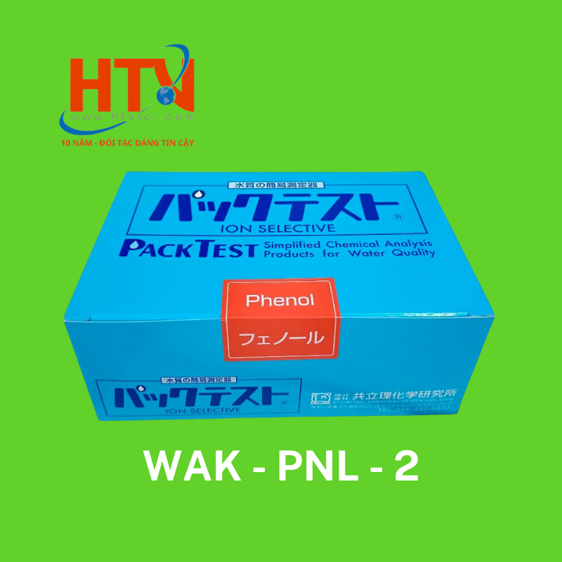 Bô dụng cụ kiểm tra Phenol WAK-PNL-2