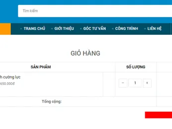Phương thức Giao hàng - Nhận hàng