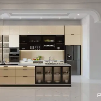 Tủ bếp nhôm cao cấp Phúc Đạt