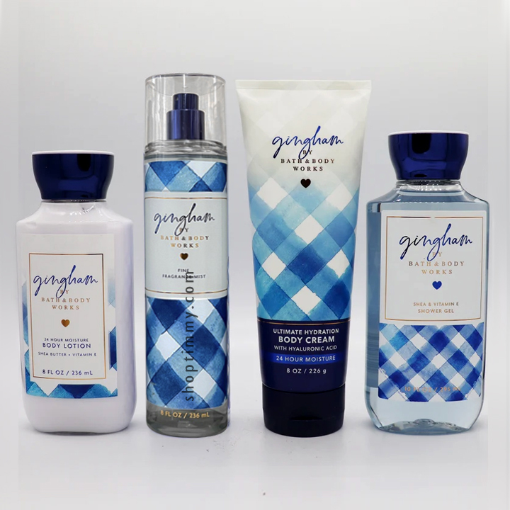 Sữa dưỡng thể hương nước hoa Gingham - Bath & Body Works 236ml |2021