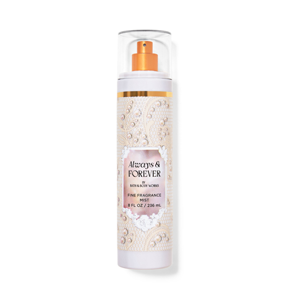 Xịt thơm toàn thân dương ẩm Always & Forever hương ngọt ngào, lãng mạn | Chính hãng Mỹ - Bath and Body Works 236ml