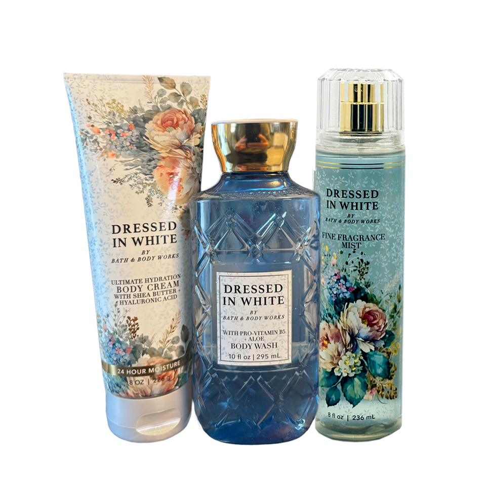(Chính hãng Mỹ) Kem Dưỡng Thể Dressed in White - Bath and Body Works - 226g
