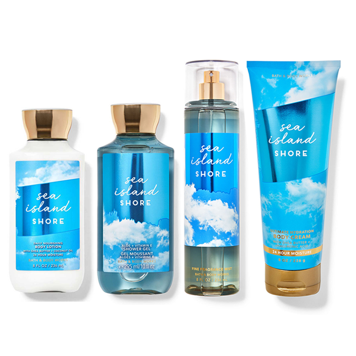 Xịt Thơm Toàn Thân Sea Island Shore (Cotton) Body Mist - Bath And Body ...