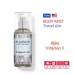 Xịt thơm toàn thân mini Platinum du lịch travel size | Bath & Body Works 75ml | Chính hãng Mỹ