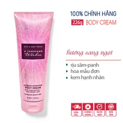 Kem dưỡng thể A Thousand Wishes body cream - Bath & Body Works 226g - Chính hãng Mỹ mẫu 2024