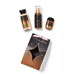 Bộ Quà Tặng Xịt Thơm Body Mist + Dưỡng Thể + Gel rửa tay khô mini | INTO THE NIGHT Travel size - Bath And Body Works | Chính hãng Mỹ