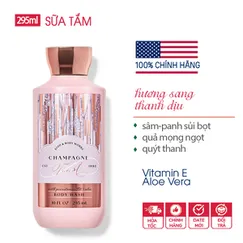 Sữa tắm Champagne Toast hương vị cocktail lãn mạn sang trọng - Bath & Body Works 295ml | Chính hãng Mỹ