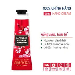 Kem dưỡng da tay vitamin E Japanese Cherry Blossom - Bath and Body Works 29ml - Chính hãng Mỹ