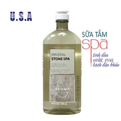 Sữa tắm thư giãn Mineral Stone Spa - Bath & Body Works 295ml - Chính hãng Mỹ