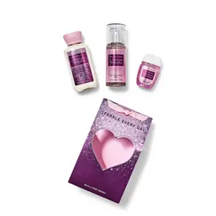 Chính hãng Mỹ| Bộ Quà Tặng Xịt Thơm Body Mist + Dưỡng Thể + Gel rửa tay khô mini travel size hương A Thousand Wishes - Bath And Body Works