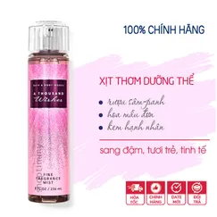 Xịt thơm toàn thân A Thousand Wishes - bath and body works 236ml | Chính hãng từ Mỹ mẫu 2024