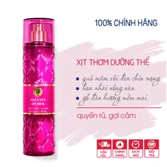Xịt thơm toàn thân All Eyes On Her body mist hương quyến rũ gợi cảm mềm mại - Bath and Body Works 236ml | Chính hãng Mỹ