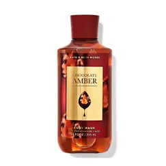 Sữa tắm Chocolate Amber dưỡng ẩm lưu hương - Bath and Body Works 295ml | Chính hãng Mỹ