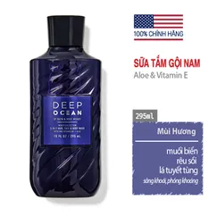 Sữa tắm | Gội đầu | Rửa mặt dành cho nam 3 in 1 Deep Ocean - Bath & Body Works 295ml | Chính hãng Mỹ
