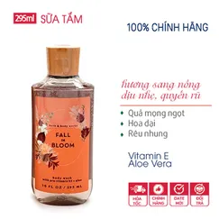 Sữa tắm Fall In Bloom dưỡng ẩm lưu hương dịu nhẹ, tự nhiên - Bath and Body Works 295ml [ Chính hãng Mỹ