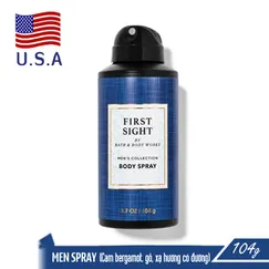 Xịt khử mùi toàn thân nam First Sight - Bath & Body Works 104g | Chính hãng Mỹ