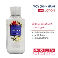 Sữa dưỡng thể Freesia hương thơm tao nhã - Bath & Body Works 236ml | Chính hãng Mỹ