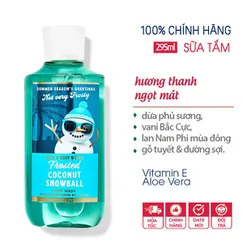 Sữa tắm Frosted Coconut Snowball hương ngọt mát - Bath and Body Works 295ml | Chính hãng Mỹ 2025