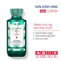 Sữa dưỡng thể hương Gingham Fresh hương trái cây tươi mát - Bath & Body Works | Chính hãng Mỹ 236ml