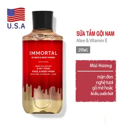 Sữa tắm, gội đầu, rửa mặt 3in1 Immortal bí ẩn cho nam giới - Bath and Body Works 295ml | Chính hãng Mỹ