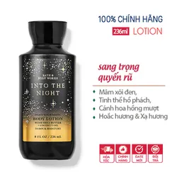 Sữa dưỡng thể hương nước hoa Into The Night - Bath & Body Works 236ml - Chính hãng Mỹ