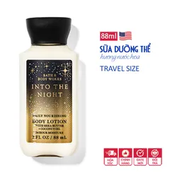 Sữa dưỡng thể mini du lịch Into The Night - Bath and Body Works | Travel size | Chính hãng Mỹ