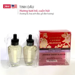 Tinh Dầu thơm Xông Phòng Japanese Cherry Blosom hương hoa quyến rũ - Bath & Body Works 24ml - Chính hãng U.S.A
