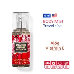 Xịt thơm toàn thân mini Japanese Cherry Blossom du lịch travel size | bath & body works 75ml - chính hãng Mỹ