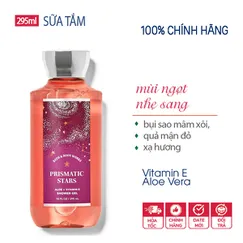 Chính hãng Mỹ | Sữa tắm vitamin e Prismatic Stars - Bath & Body Works 236ml - chính hãng Mỹ