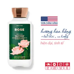 Sữa dưỡng thể Rose hương nước hoa nhẹ nhàng- Bath and Body Works 236ml | chính hãng Mỹ