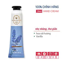 Kem dưỡng da tay vitamin E Lavender Vanilla | Sleep - Bath and Body Works 29ml | Chính hãng Mỹ